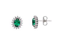Orecchini Castelli Gioielli Donna in Oro Zirconia 260397 - 260397